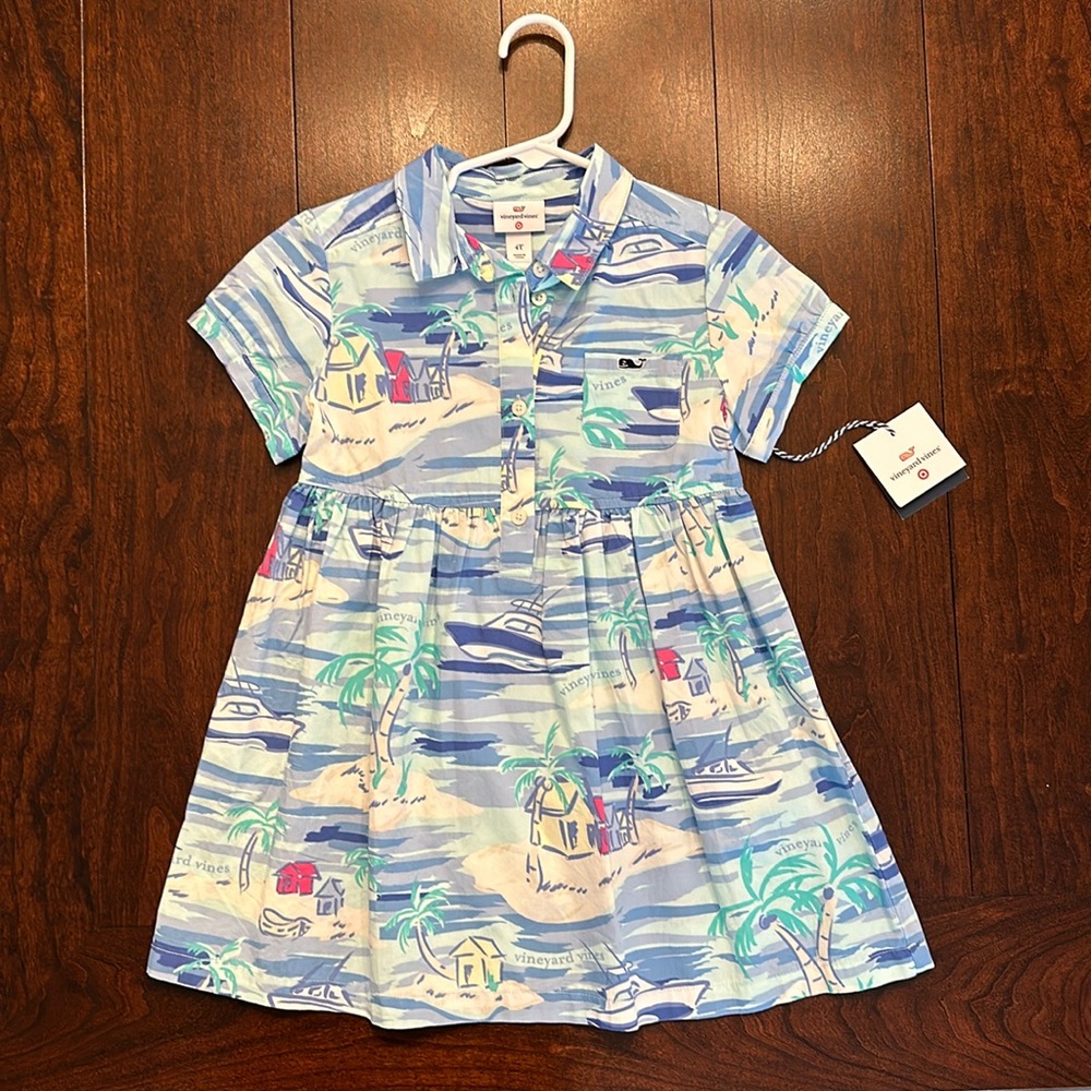 NWT Vineyard Vines for Target 4T girls dress